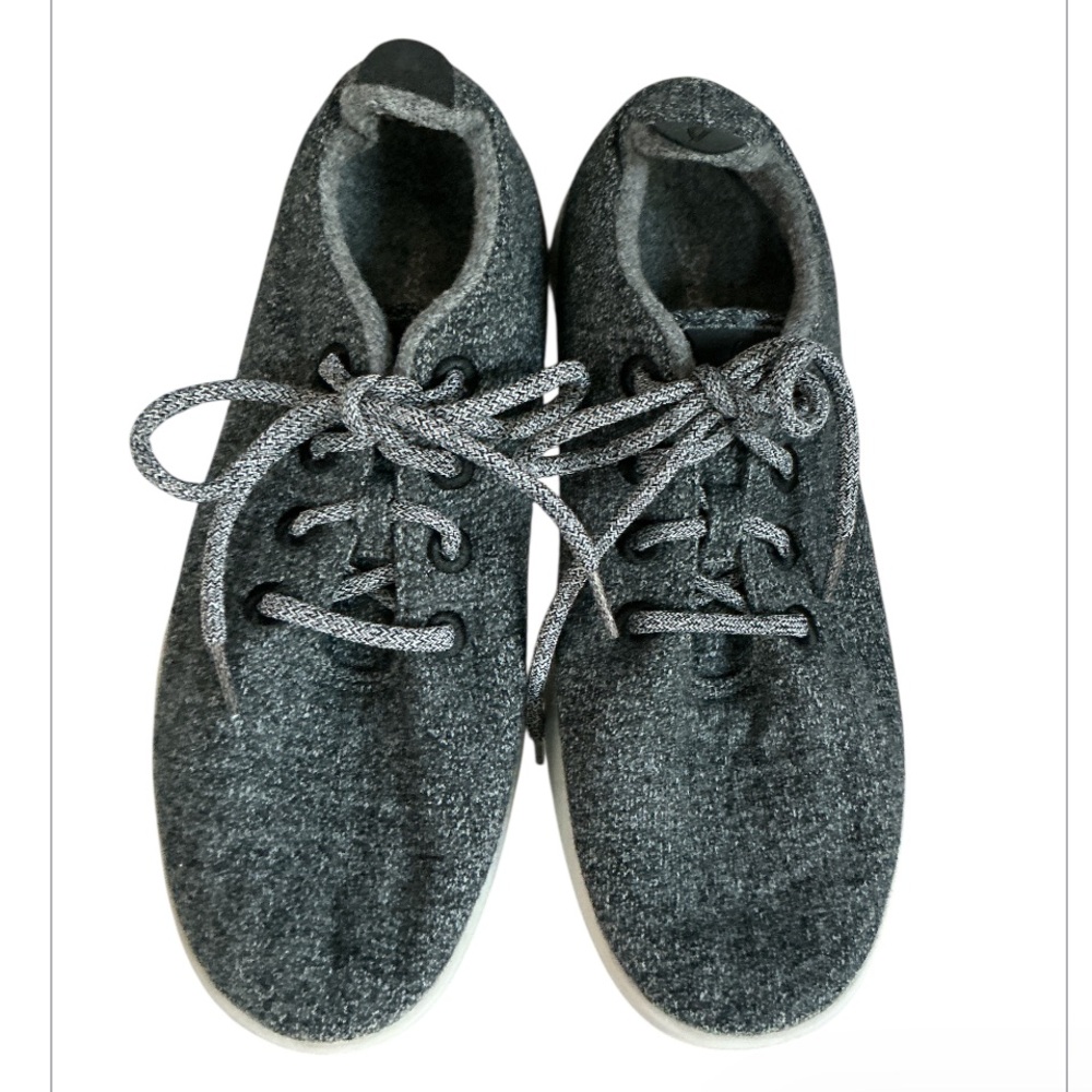Allbirds Grey Mens Wool Runners Size 10 Casual Athleisure Eclectic Grandpa